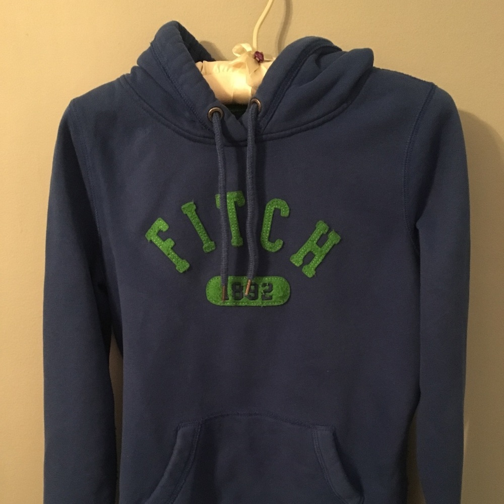 Girls Blue Abercrombie hoodie